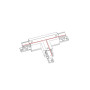 Изображение Соединитель Nowodvorski 8237 Ctls Power T Connector Left 2 T-l2 Bl ИМ Light-Deco 2 