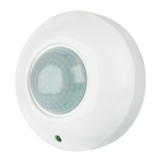 Інфрачервоний датчик руху BIOM IRM-03W max 1200Вт 360°, стельовий, білий Інфрачервоний датчик руху BIOM IRM-03W max 1200Вт 360°, стельовий, білий