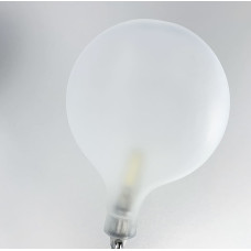 Флористичний настінний світильник у корпусі білого кольору