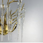 Изображение Бра в природніх мотивах з скляними бурулями в корпусі золото ИМ Light-Deco 1 
