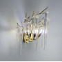 Изображение Бра в природніх мотивах з скляними бурулями в корпусі золото ИМ Light-Deco 