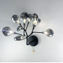 Зображення Флористичний настінний світильник у чорному корпусі ИМ Light-Deco 