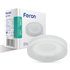 Світильник точковий вбудований Feron CD1901 білий матовий