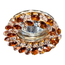 Світильник точковий вбудований Feron CD4141 коричневий + золото