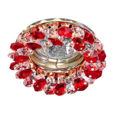 Світильник точковий вбудований Feron CD4141 червоний + золото