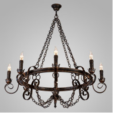 Люстра підвісна свічки Light House DL-13403 бронза