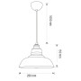 Изображение Светильник подвесной "DREAM" титановый ИМ Light-Deco 1 