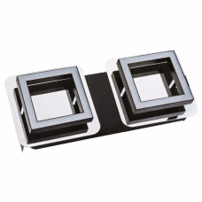 Світильник точковий світлодіодний стельовий HOROZ ELECTRIC "LIKYA-2" 2*5W, 4000K (нейтральне світло) хром