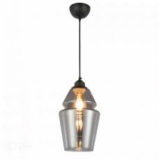 Світильник підвісний HOROZ ELECTRIC "SPARK-1" колір титановий
