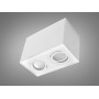 Зображення Накладний поворотний світильник подвійний білий MR16 ИМ Light-Deco 1 