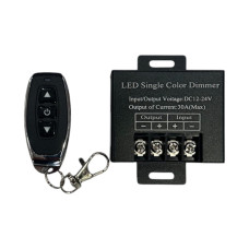 Димер OEM D-30A-RF-3 кнопки DC12-24V (30А 1 канал) Димер OEM D-30A-RF-3 кнопки DC12-24V (30А 1 канал)