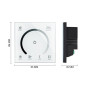 Изображение Димер OEM 8A-Touch-W білий вбудований ИМ Light-Deco 2 