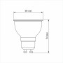 Зображення LED лампа VIDEX MR16еD 6W GU10 4100K дімерна ИМ Light-Deco 2 