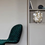 Зображення Срібна настільна лампа ATHELIA із перламутровими пластинами ИМ Light-Deco 3 
