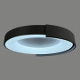 Изображение Стельовий LED-світильник у чорному корпусі на три режими Ø62х12 см ИМ Light-Deco 5 