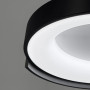 Изображение Стельовий LED-світильник у чорному корпусі на три режими Ø62х12 см ИМ Light-Deco 