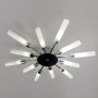 Зображення Стельова люстра у формі сонячних променів на 12 плафонів G9 Ø 69х8 см ИМ Light-Deco 5 