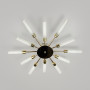 Изображение Стельова золота люстра у формі сонячних променів на 12 плафонів G9 Ø 69х8 см ИМ Light-Deco 3 