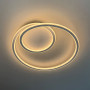 Изображение Стельовий білий Led світильник на 3 режими з нічником та пультом Ø50 см ИМ Light-Deco 1 