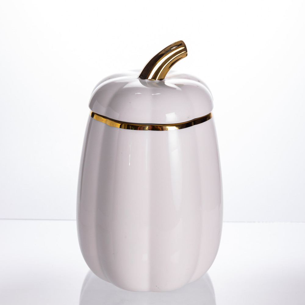 Изображение Банка для хранения Тыква фарфоровая 3.8 л с крышкой HP-26-3 ИМ Light-Deco 1 