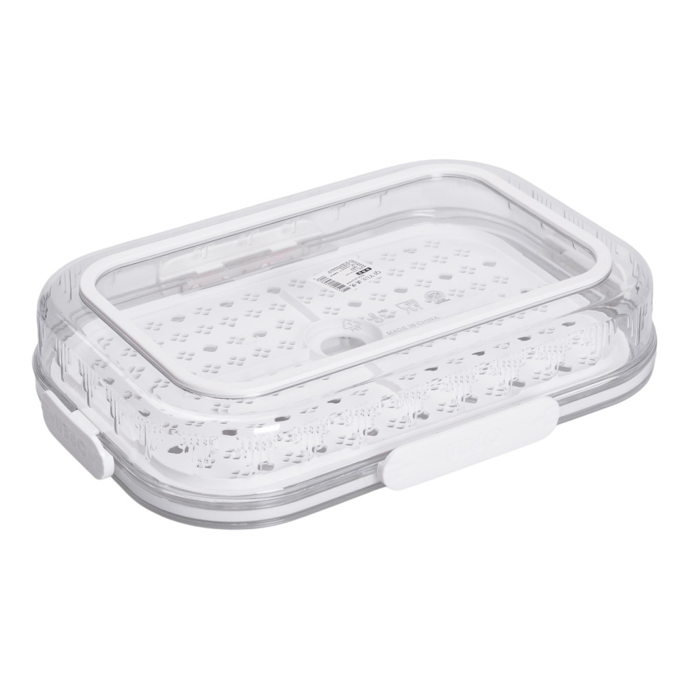 Зображення Контейнер для еды пластиковый 32.5х22.5х6 Белый HP-27-6 ИМ Light-Deco 5 