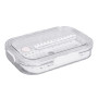 Зображення Контейнер для еды пластиковый 32.5х22.5х6 Белый HP-27-6 ИМ Light-Deco 