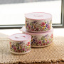 Зображення Контейнеры для еды фарфоровые Flowers 9,5/13/15 см Yiwu TS-3P-2 ИМ Light-Deco 1 