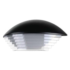 Світильник настінний світлодіодний вуличний Бра HOROZ ELECTRIC LED "SPARTA-1" 6W чорний