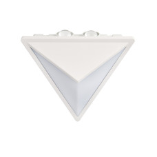 Світильник настінний фасадний світлодіодний HOROZ ELECTRIC "DRAGON" 15W LED 4200K (нейтральне світло) білий