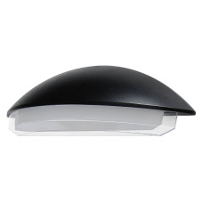 Світильник настінний фасадний світлодіодний HOROZ ELECTRIC "HERMES-1" 6W LED 4200K (нейтральне світло) чорний