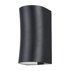 Світильник настінний садово-парковий HOROZ ELECTRIC "SAFARI" чорний