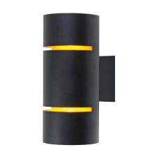 Світильник настінний фасадний світлодіодний HOROZ ELECTRIC "MAESTRO" 10W LED 4200K (нейтральне світло) чорний