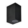 Зображення Світильник настінний фасадний світлодіодний HOROZ ELECTRIC "MAMBA/SQ" 70W LED 4200K (нейтральне світло) чорний ИМ Light-Deco 