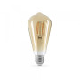 Изображение LED лампа TITANUM Filament ST64 6W E27 2200K бронза ИМ Light-Deco 1 