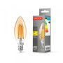 Изображение LED лампа TITANUM Filament C37 4W E14 2200K бронза ИМ Light-Deco 
