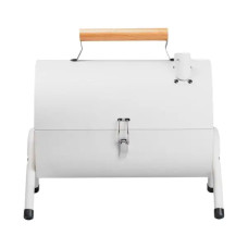 Мангал угольный двусторонний 38×28×40 см с решеткой белый HP452GBE