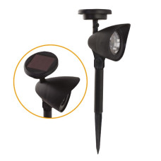 Світильник ґрунтовий LED HOROZ ELECTRIC "ORBIT" на сонячній батареї