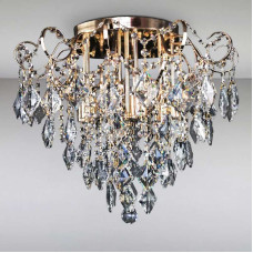 Люстра стельова кришталева Light House NM-15655/6 FGD золото