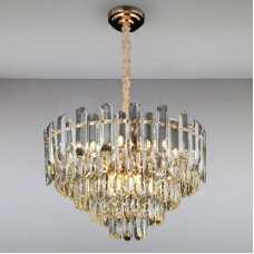 Люстра підвісна кришталева Light House LS-15240-11 (550) золото