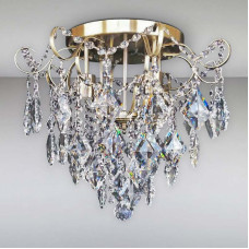 Люстра стельова кришталева Light House NM-15655/4 AB бронза