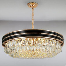 Люстра підвісна кришталева Light House LS-15241-16 (750) золото