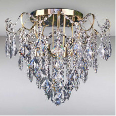 Люстра стельова кришталева Light House NM-15655/6 AB бронза