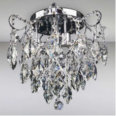 Люстра стельова кришталева Light House NM-15655/4 CR хром