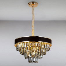 Люстра підвісна кришталева Light House LS-15239-9 (500) золото
