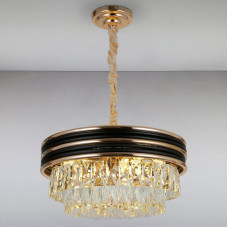Люстра підвісна кришталева Light House LS-15241-9 (450) золото