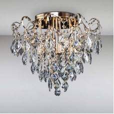 Люстра стельова кришталева Light House NM-15655/4 FGD золото