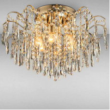 Люстра кришталева стельова Light House SRS-16214/6+6 золото
