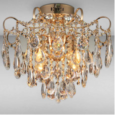 Люстра кришталева стельова Light House SRS-16217/4+4 золото