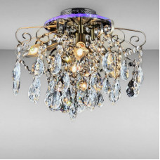 Люстра кришталева стельова Light House SRS-16219/4-400 бронза Люстра кришталева стельова Light House SRS-16219/4-400 бронза