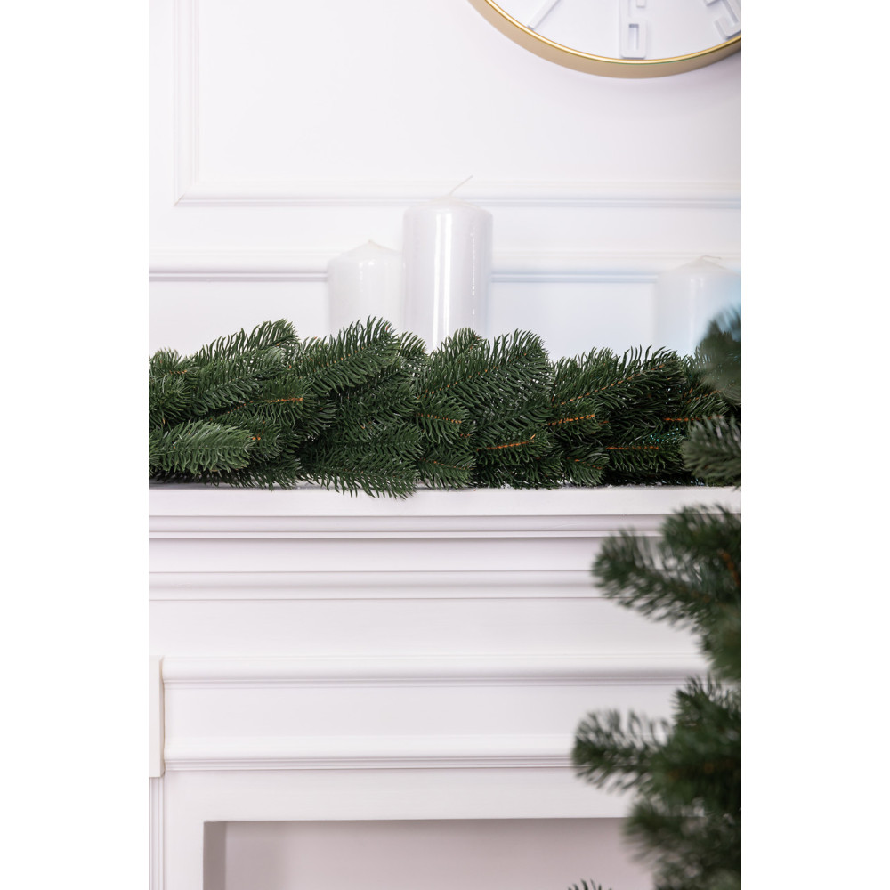Изображение Хвойная литая гирлянда 2 м зеленая ветки елки TD-BRNCHGR2 ИМ Light-Deco 3 